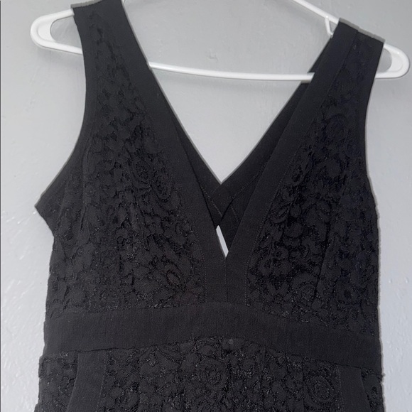 Free People Black Fit and Flare Mini Dress 104 - Picture 2 of 10